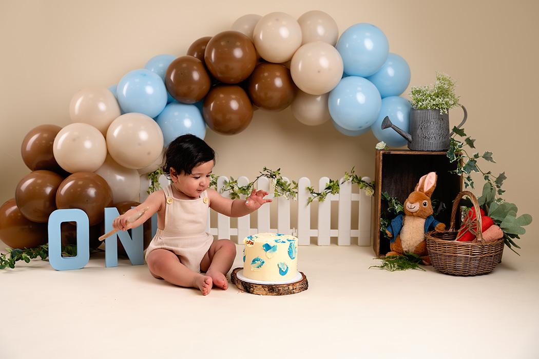 Peter Rabbit cake smash leeds
